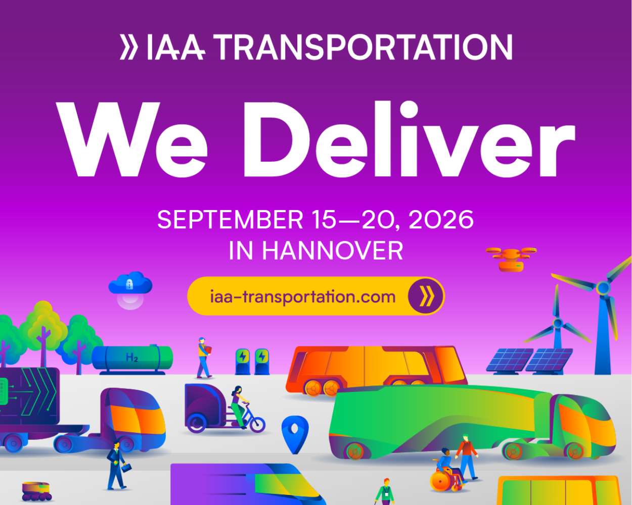 Iaa transportation 2026 event banner