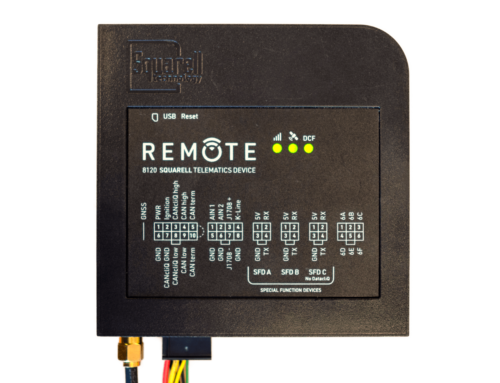 De REMOTE is Squarell’s nieuwste telematica-apparaat en modem in één